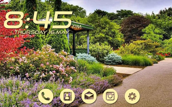 красивые сады