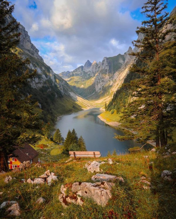 озеро шапор швейцария