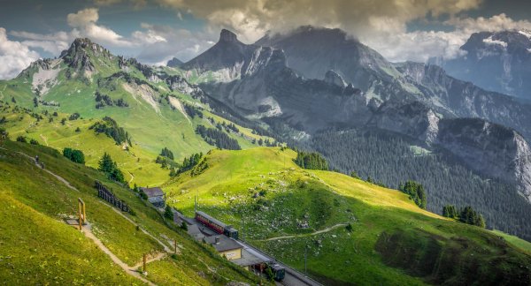 горы швейцарии