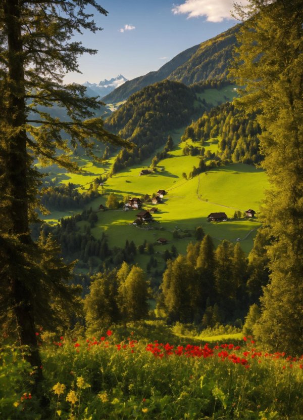 альпийские луга австрии