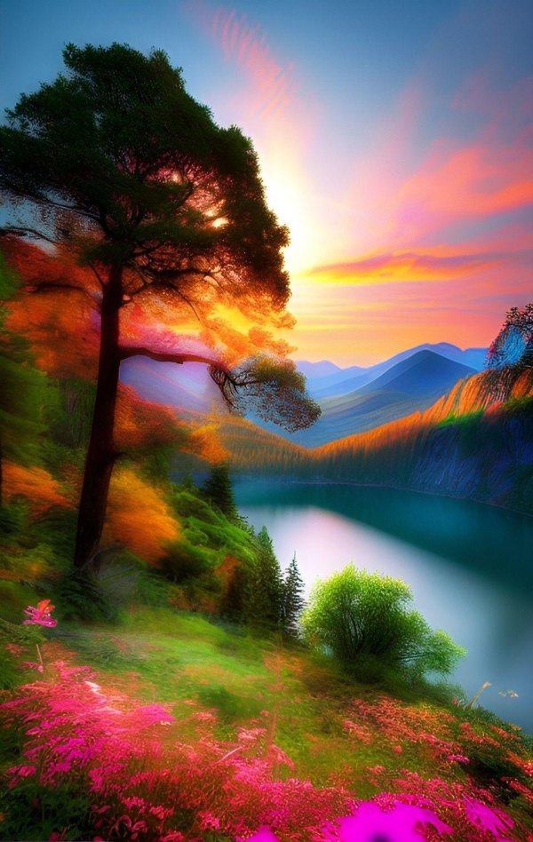 живописные пейзажи