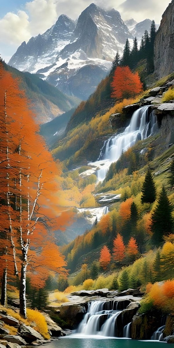 пейзажи осенние