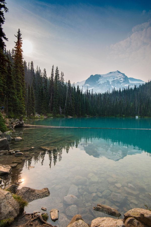 канадские озёра бритиш колумбия