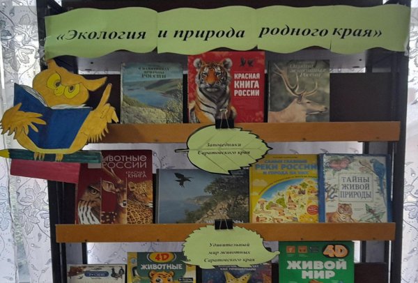 мир заповедной природы книжная выставка