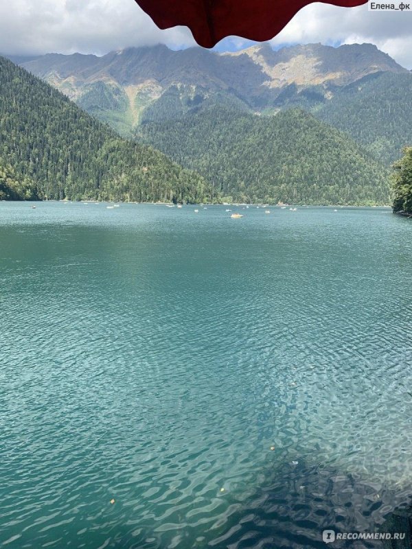 экскурсия на озеро рица