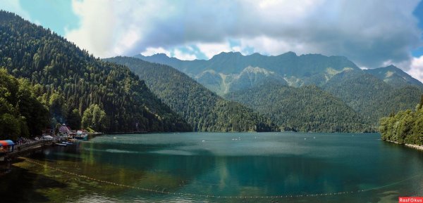 гагра озеро рица