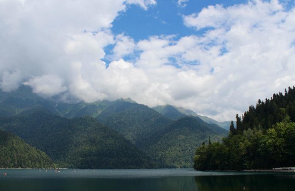 гагры до озера рица