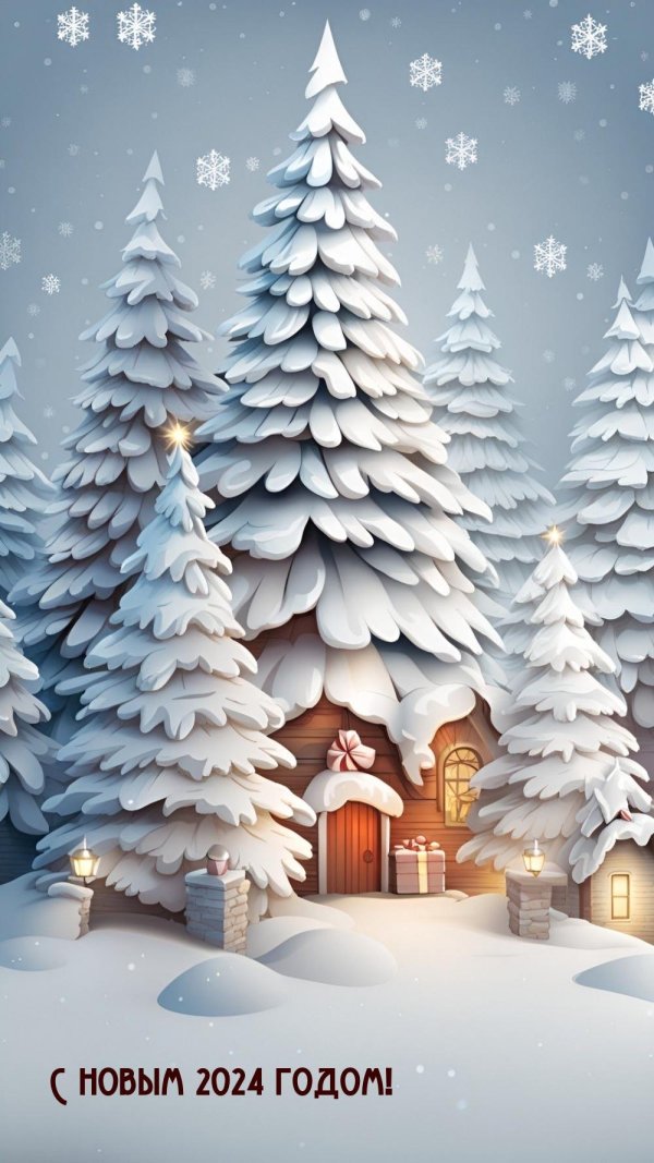 новогоднее открытки
