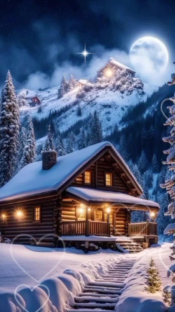 зимние домики