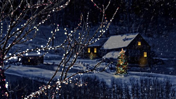 зимнего вечера