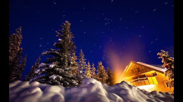 ночь зимняя