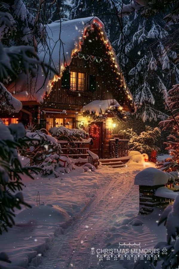 зимние домики