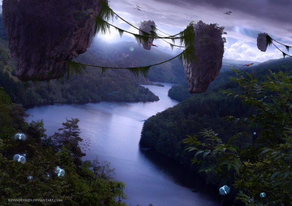 парящий остров