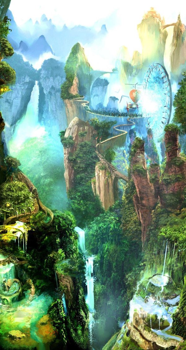 арты фэнтези мира