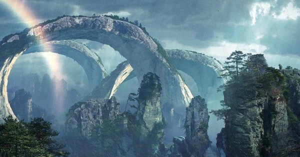 горы фэнтези