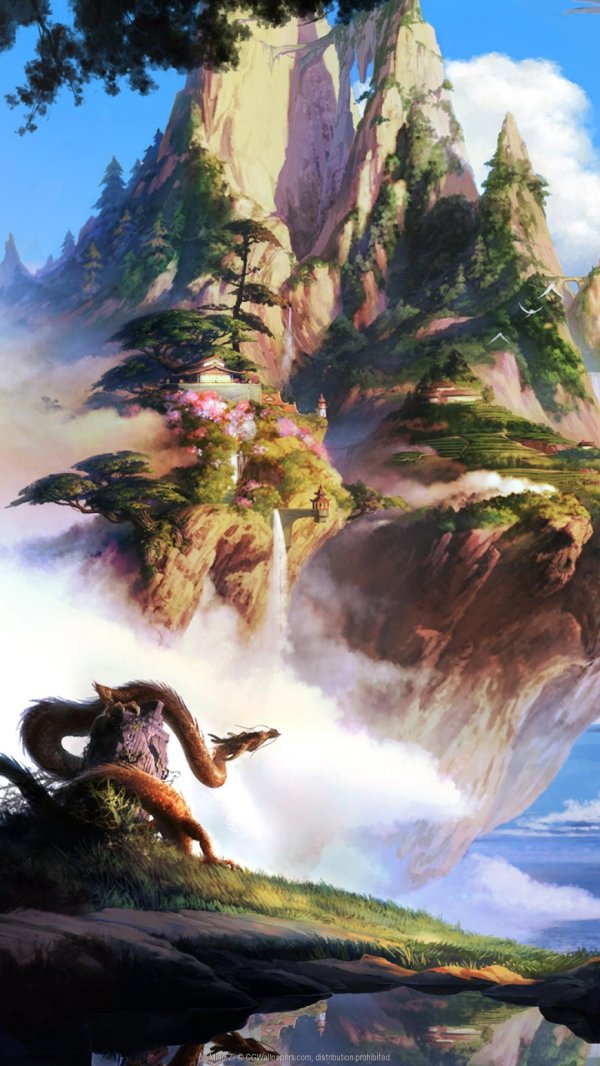 фантастические пейзажи