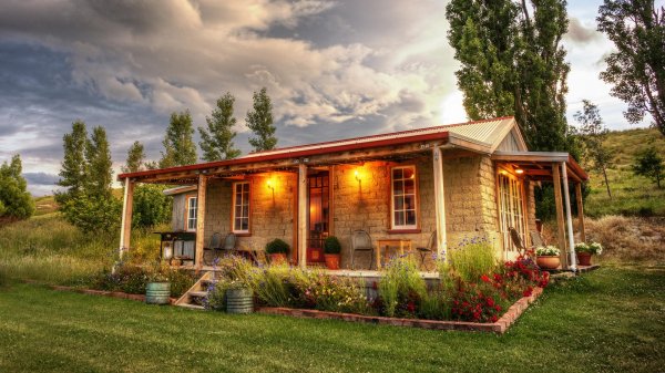 деревенские домики