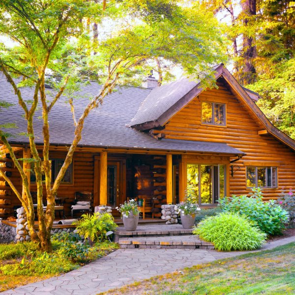 красивые деревянные дома