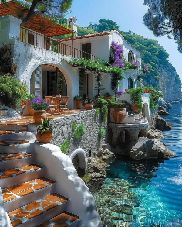 средиземноморские дома