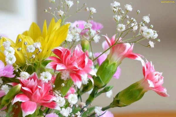 весенние букеты