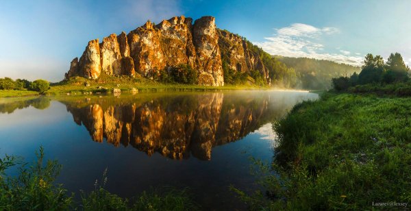 лимоновский гребень на реке юрюзань