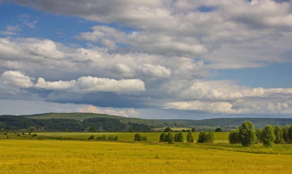 россия раздолье равнины