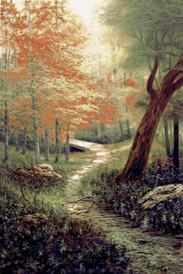 томас кинкаде осень