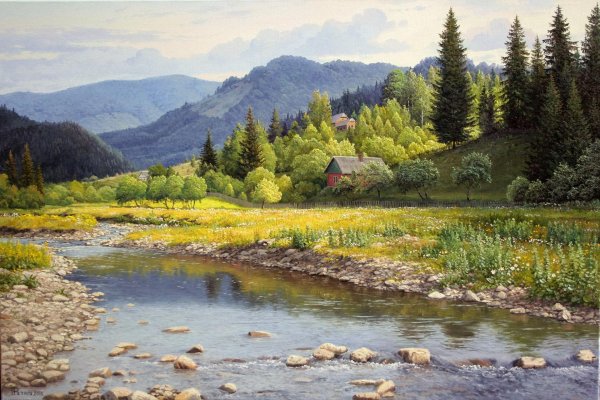 петров иван иванович  пейзажи