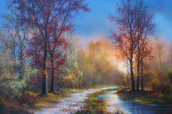 осенние пейзажи художников