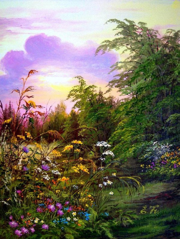 кораблева елена николаевна художник лето