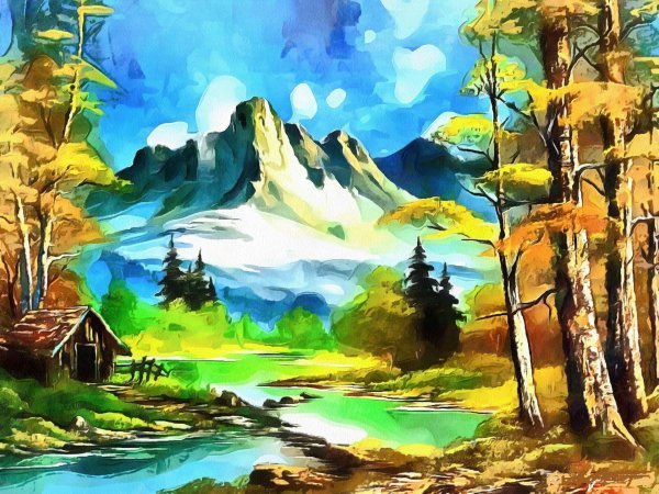 горные пейзажи