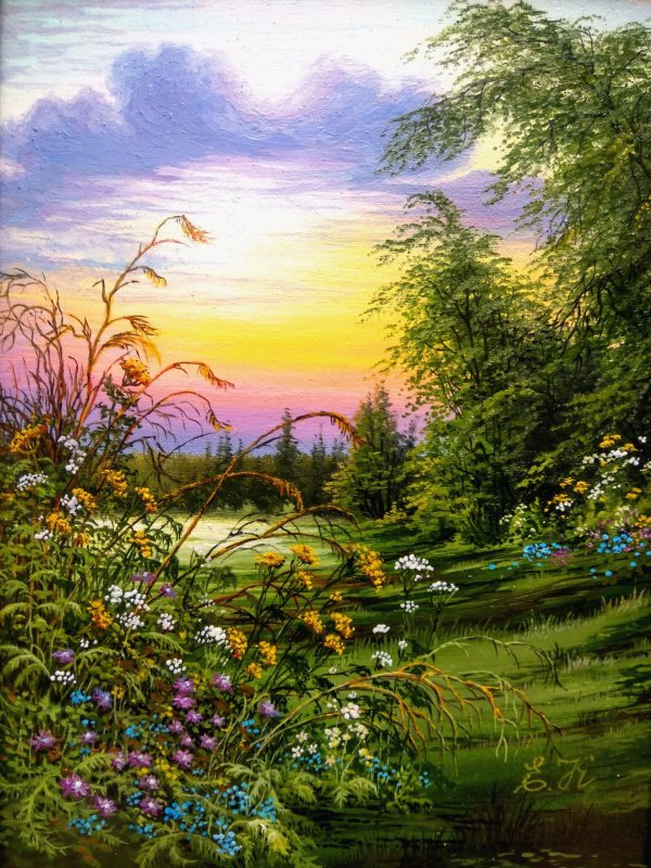 кораблева елена николаевна художник лето