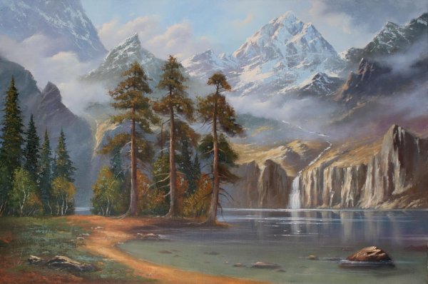 пейзажи природы маслом