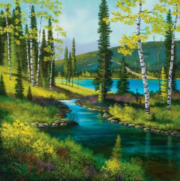 живопись природа