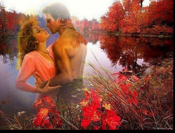 осенний поцелуй