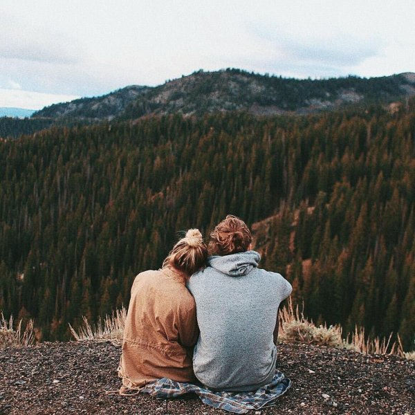 пара со спины