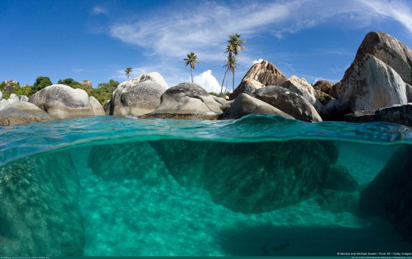 острова в океане