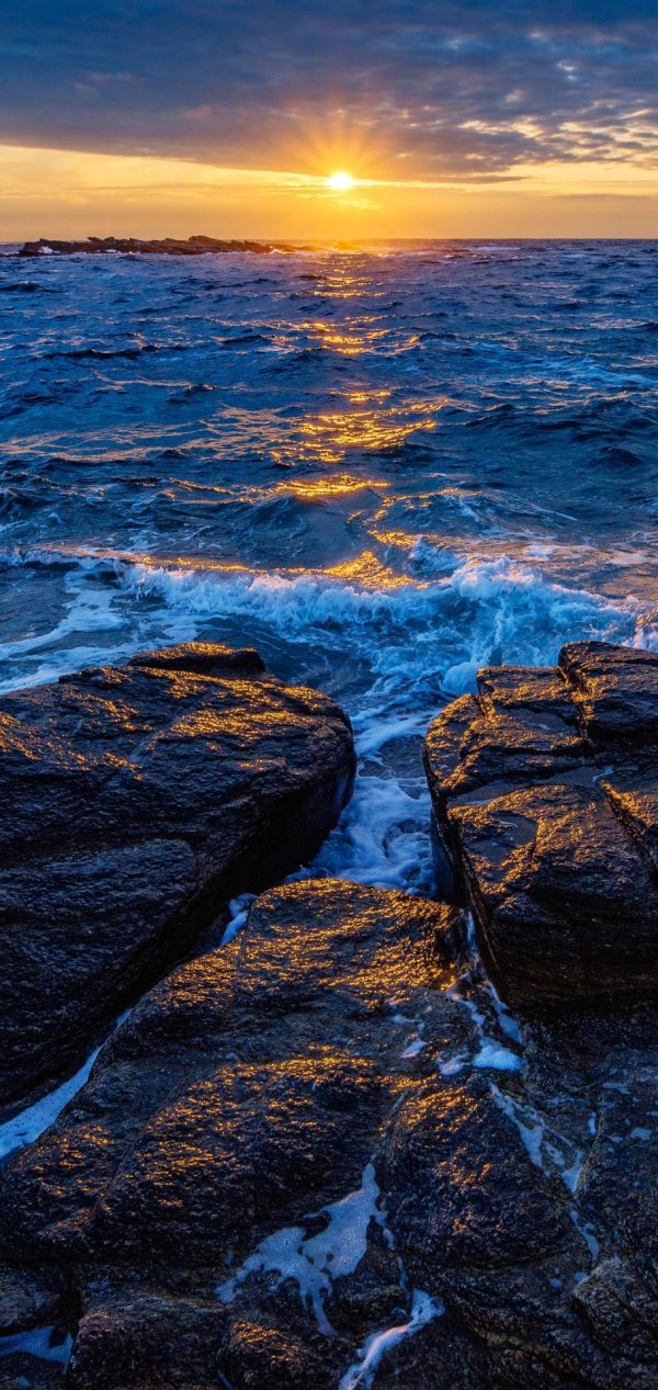 океан закат