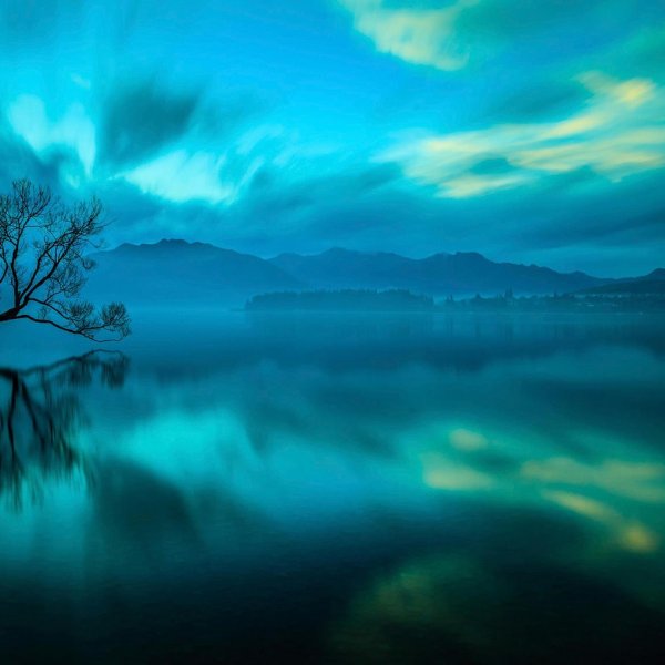 красивая ночная природа