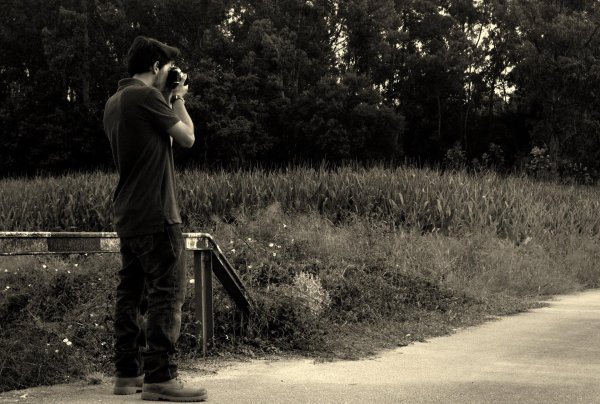 монохромная фотография