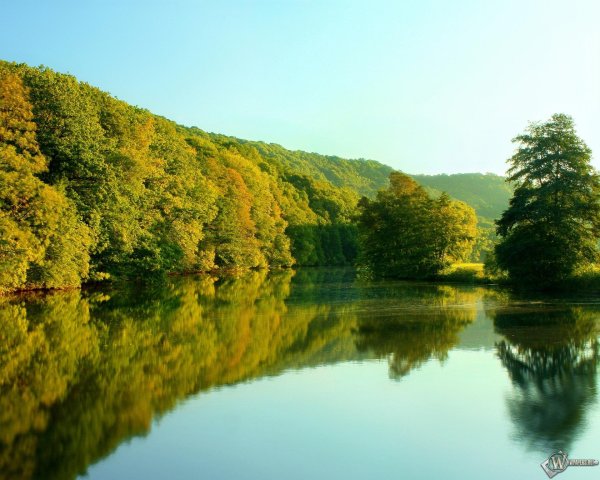 природа река