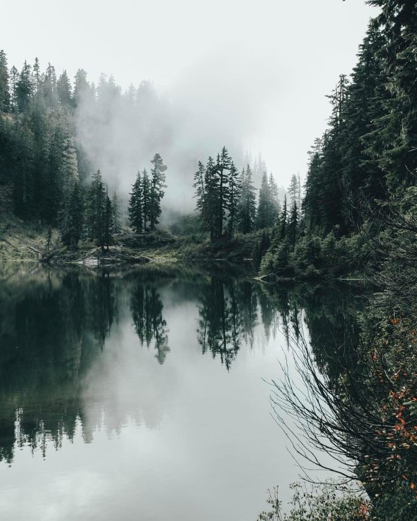 озеро эстетика