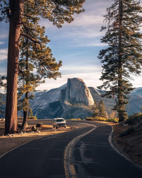 пейзаж дорога