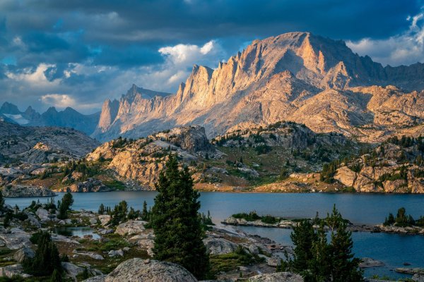island lake wind river range wyoming