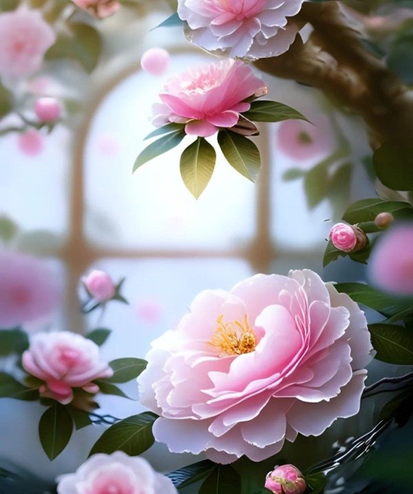 цветочные картины