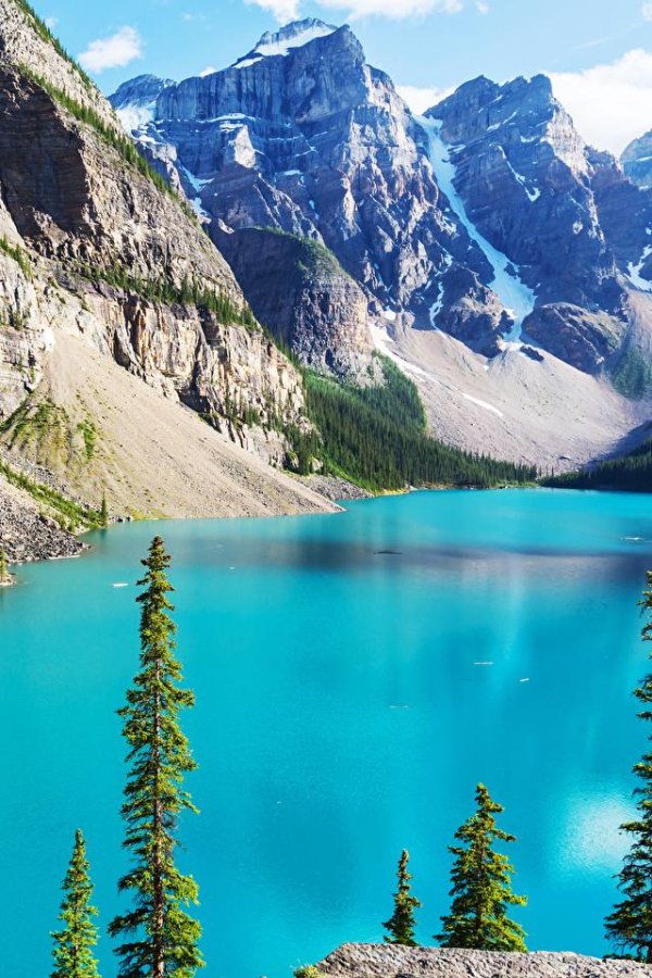озеро moraine канада