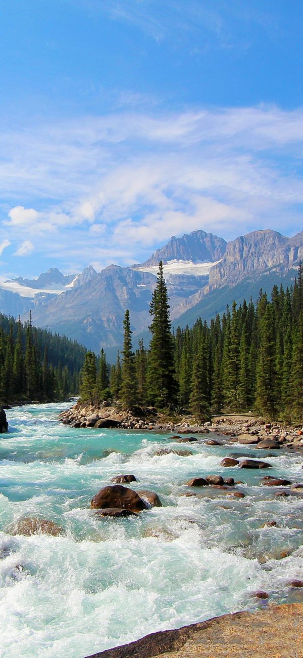 горная река