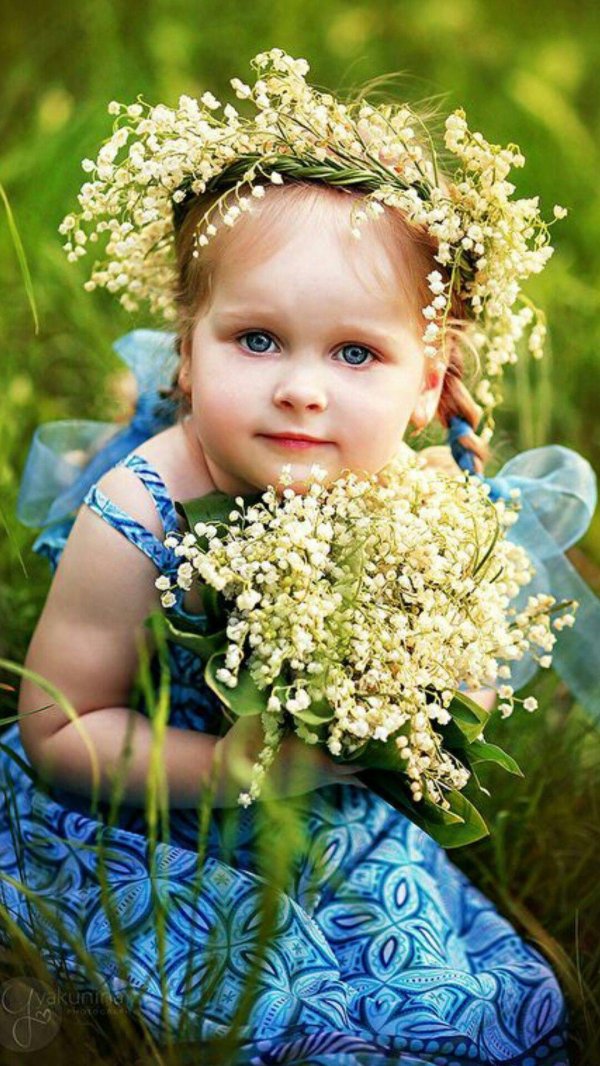 цветы детей