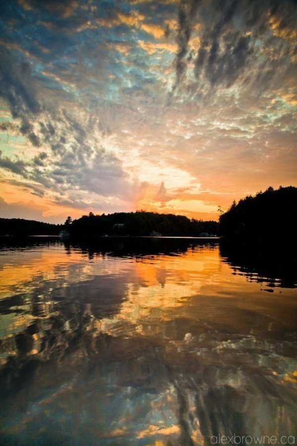 закат красивый