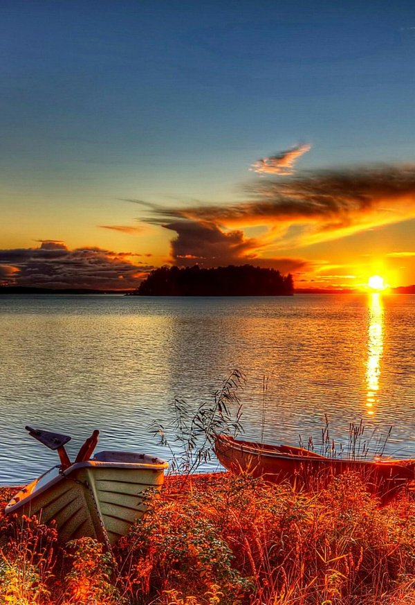 очень красивые закаты